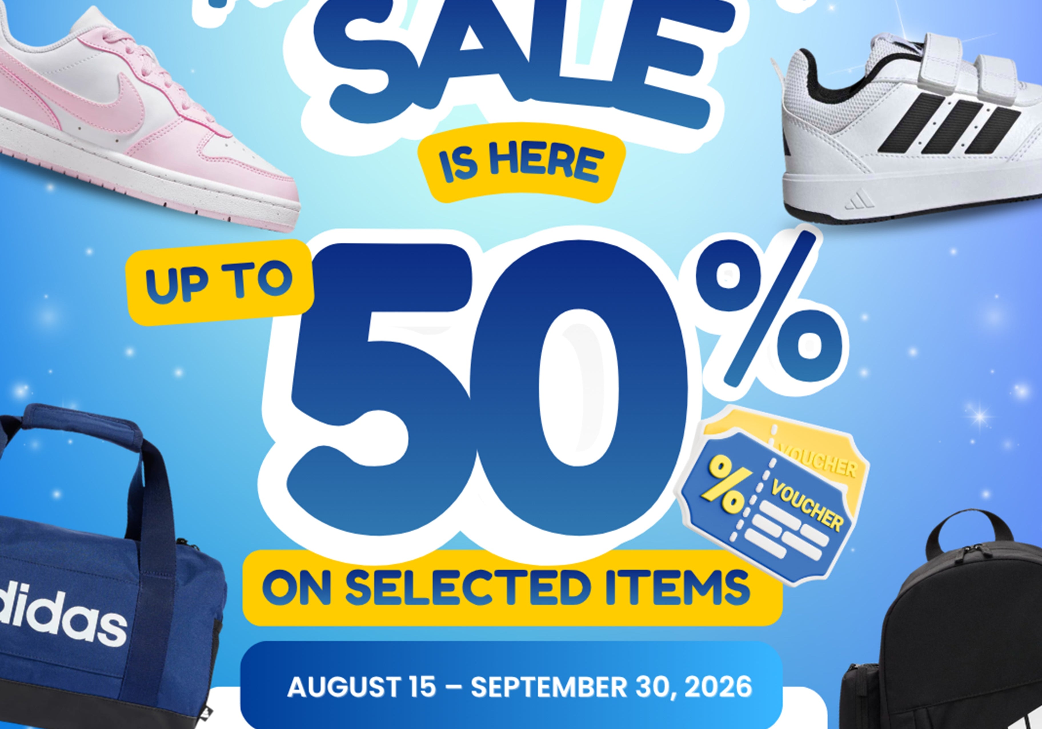 KidSports Anniversary Sale: Up to 50% OFF!