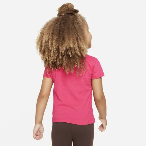 NIKE KIDS NYA RELAXED TEE & SCRUNCHIE-26L377-A0I