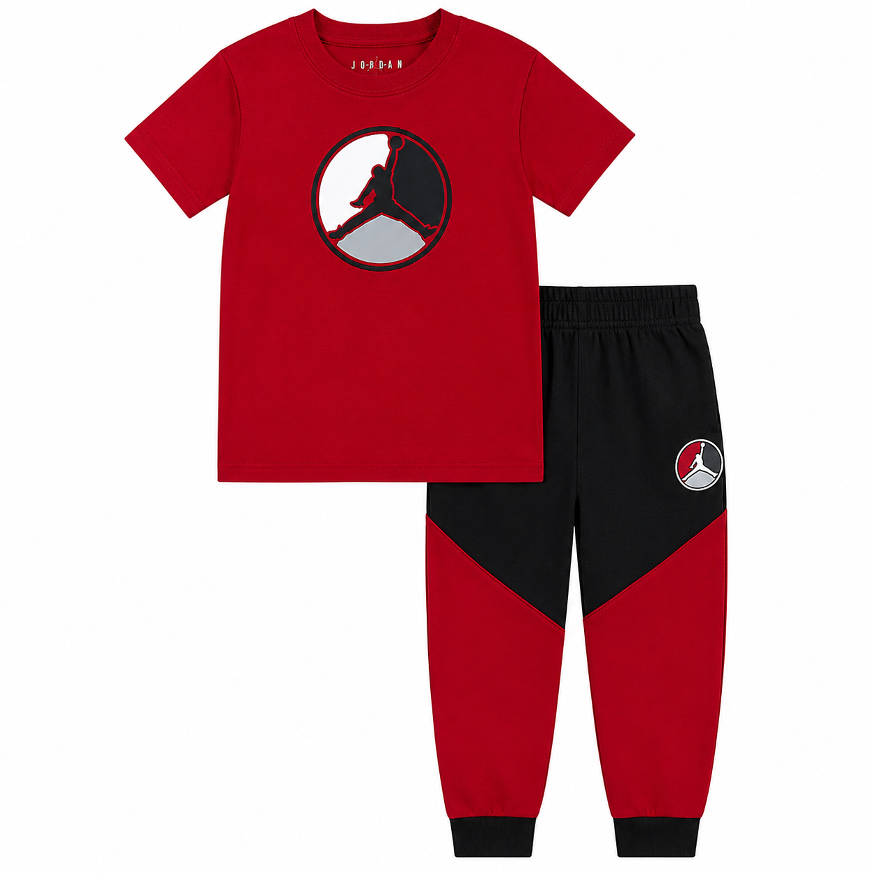 JORDAN KIDS JUMPMAN FLIGHT HBR PANT SET-75D425-023