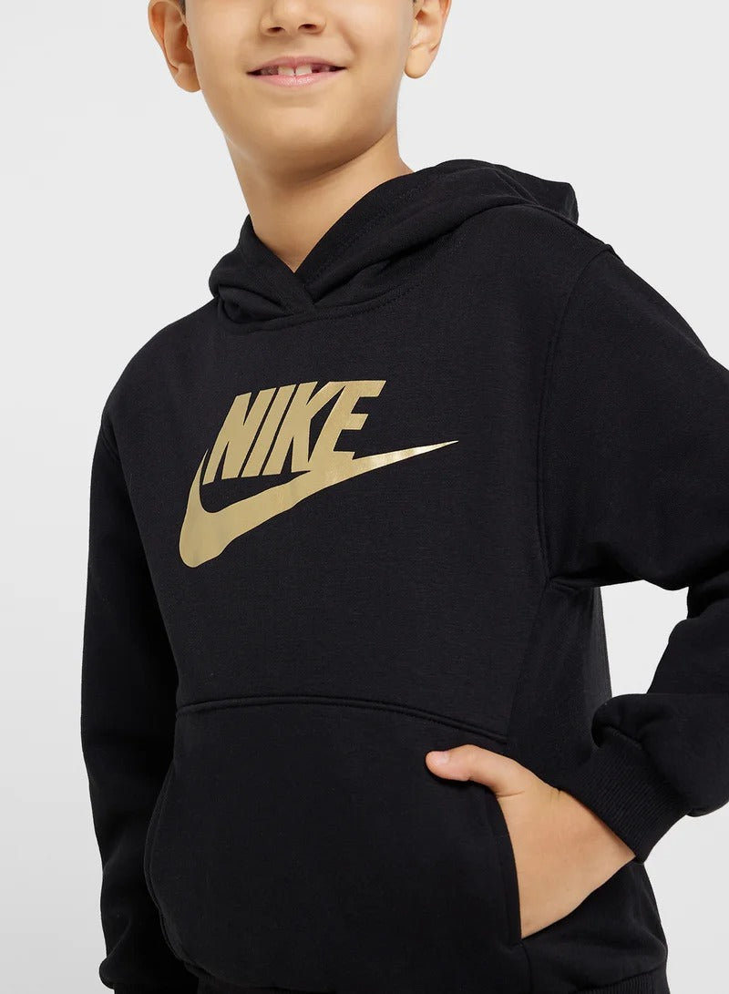 NIKE KIDS NYA N NSW CLUB FLEECE HBR PO-86L094-G0G