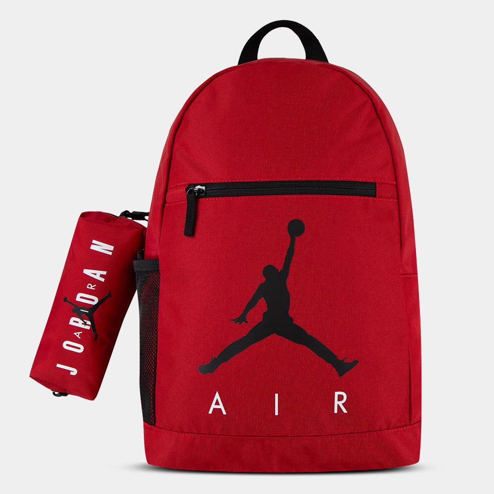 JORDAN KIDS AIR SCHOOL BACKPACK (M) GYM RED-9B0503-R78