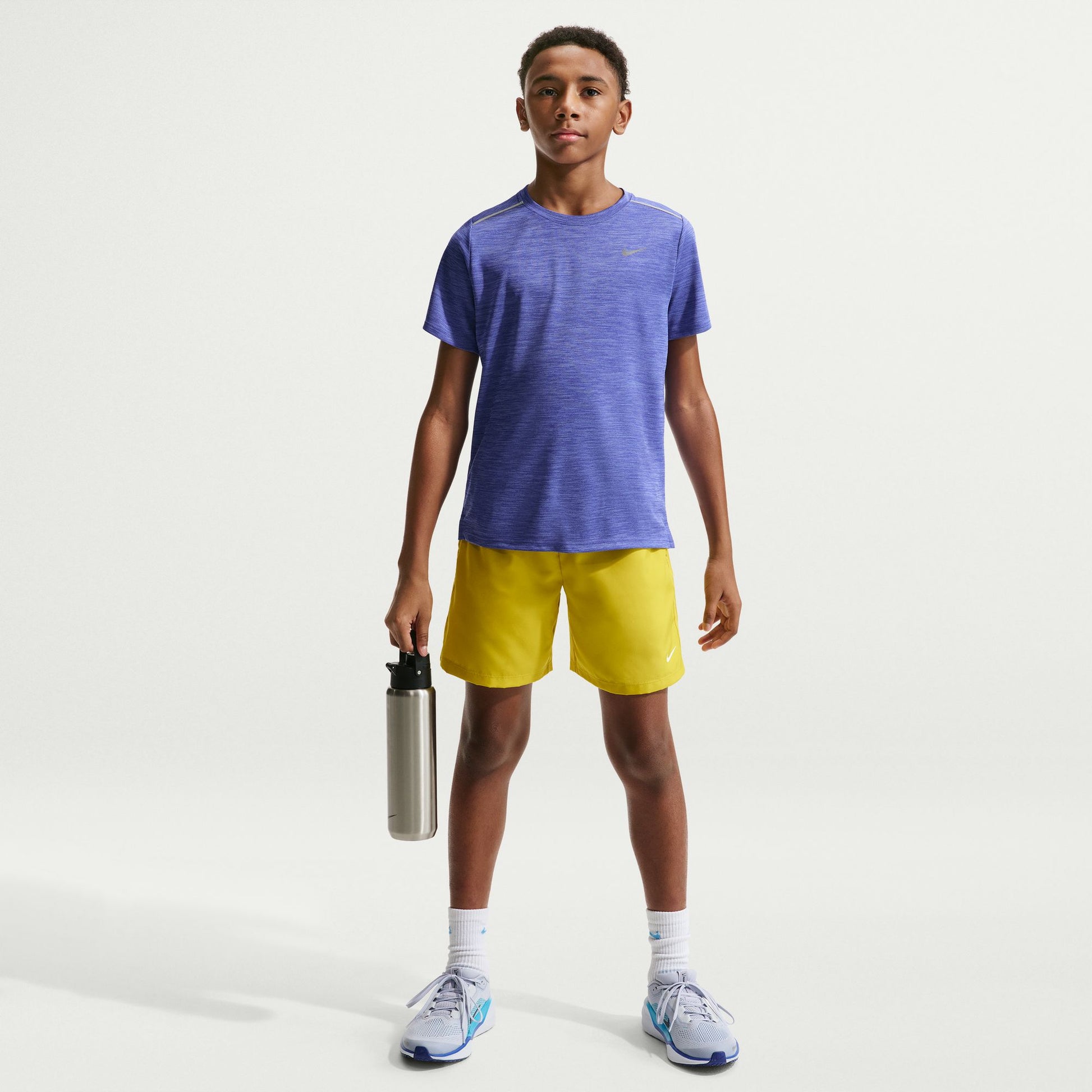 NIKE KIDS BOYS DRI-FIT MULTI SHORTSLEEVE TOP-IF2425-430