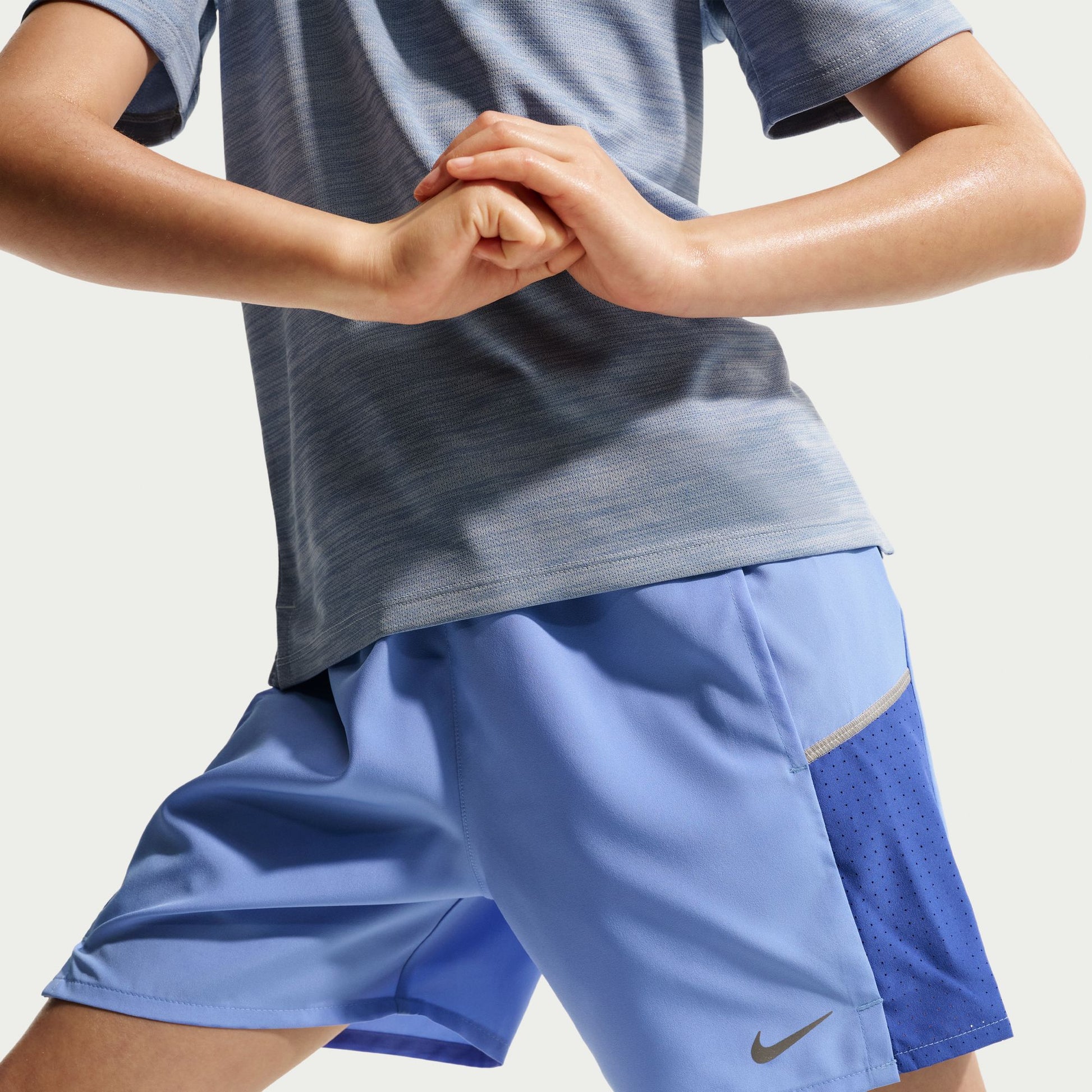 NIKE KIDS DRI-FIT MILER SHORTs-IF2428-494
