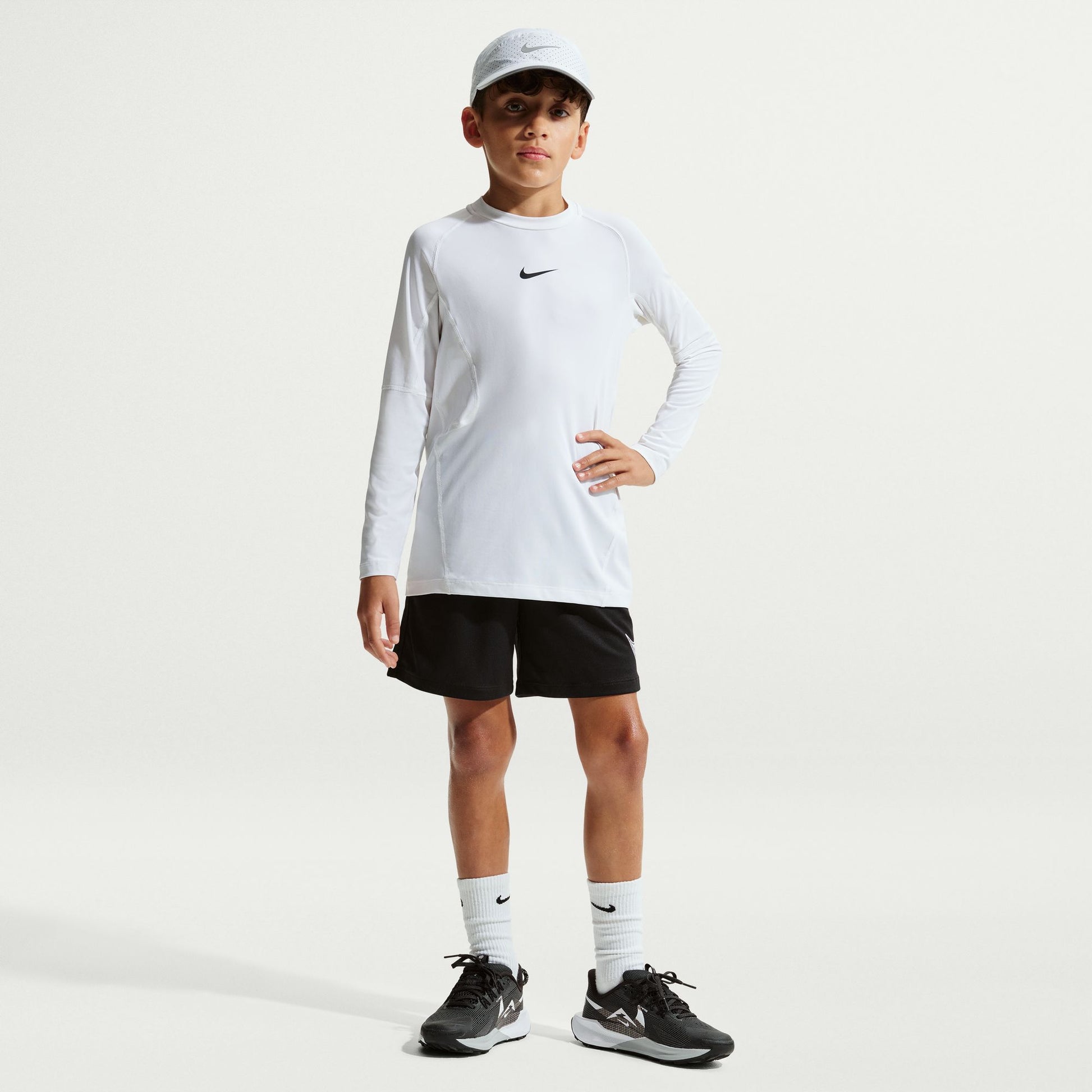NIKE KIDS BOYS DRI-FIT MULTI SHORTS HBR-IF2431-010
