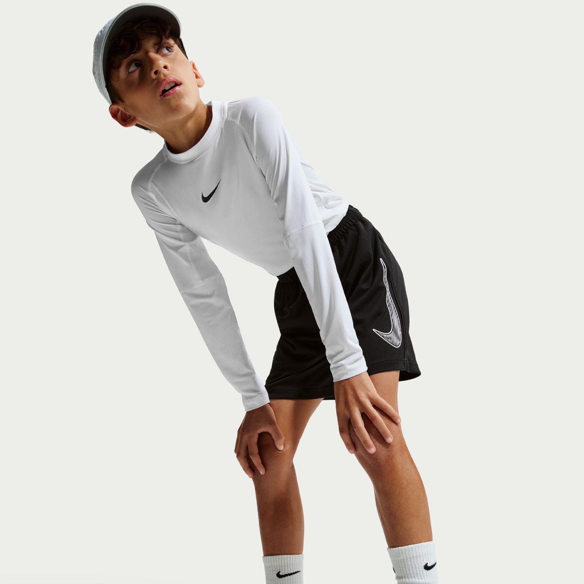 NIKE KIDS BOYS DRI-FIT MULTI SHORTS HBR-IF2431-010