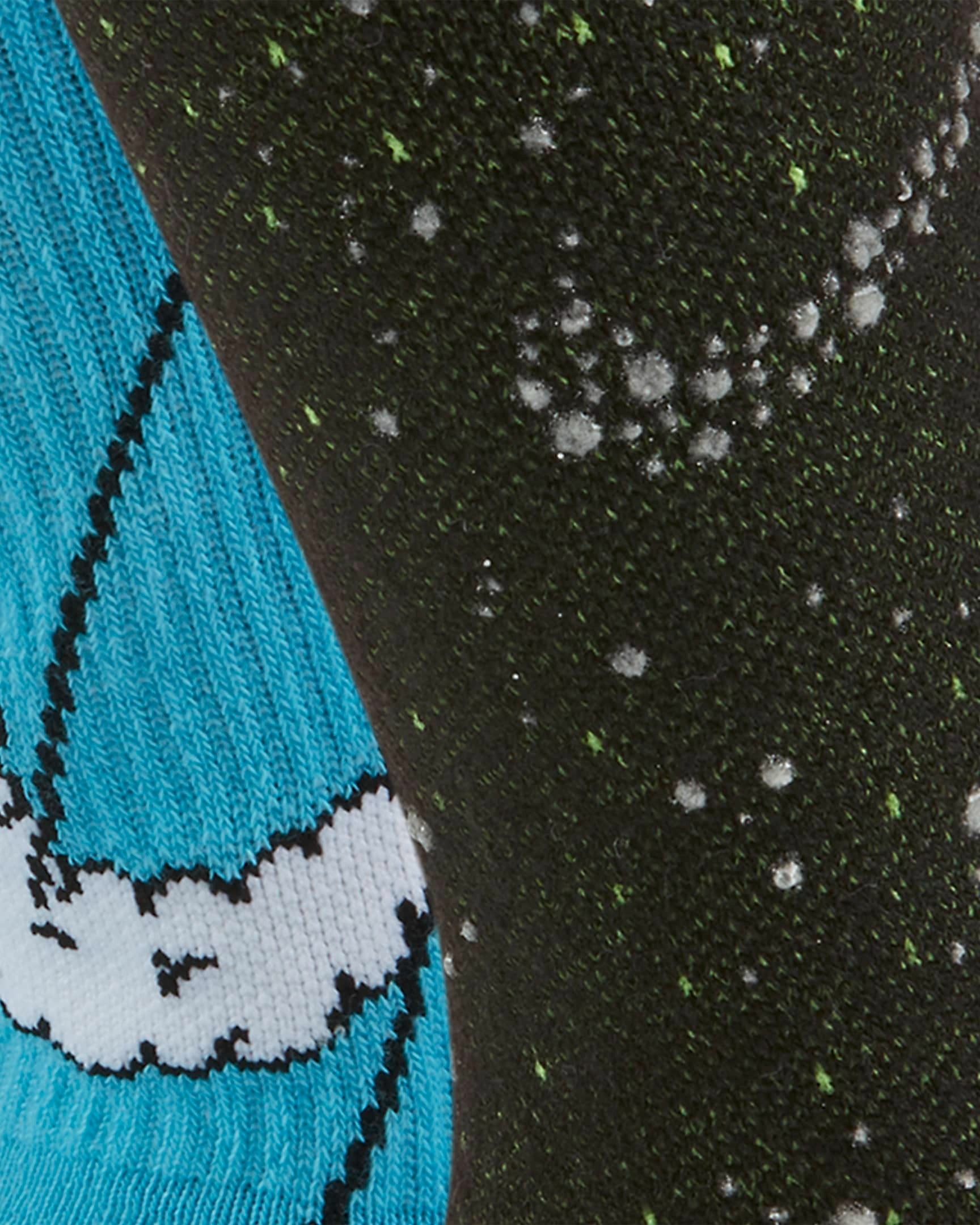 NIKE KIDS EVERYDAY CREW SOCKS 2 PR GLOW-CK7311-903