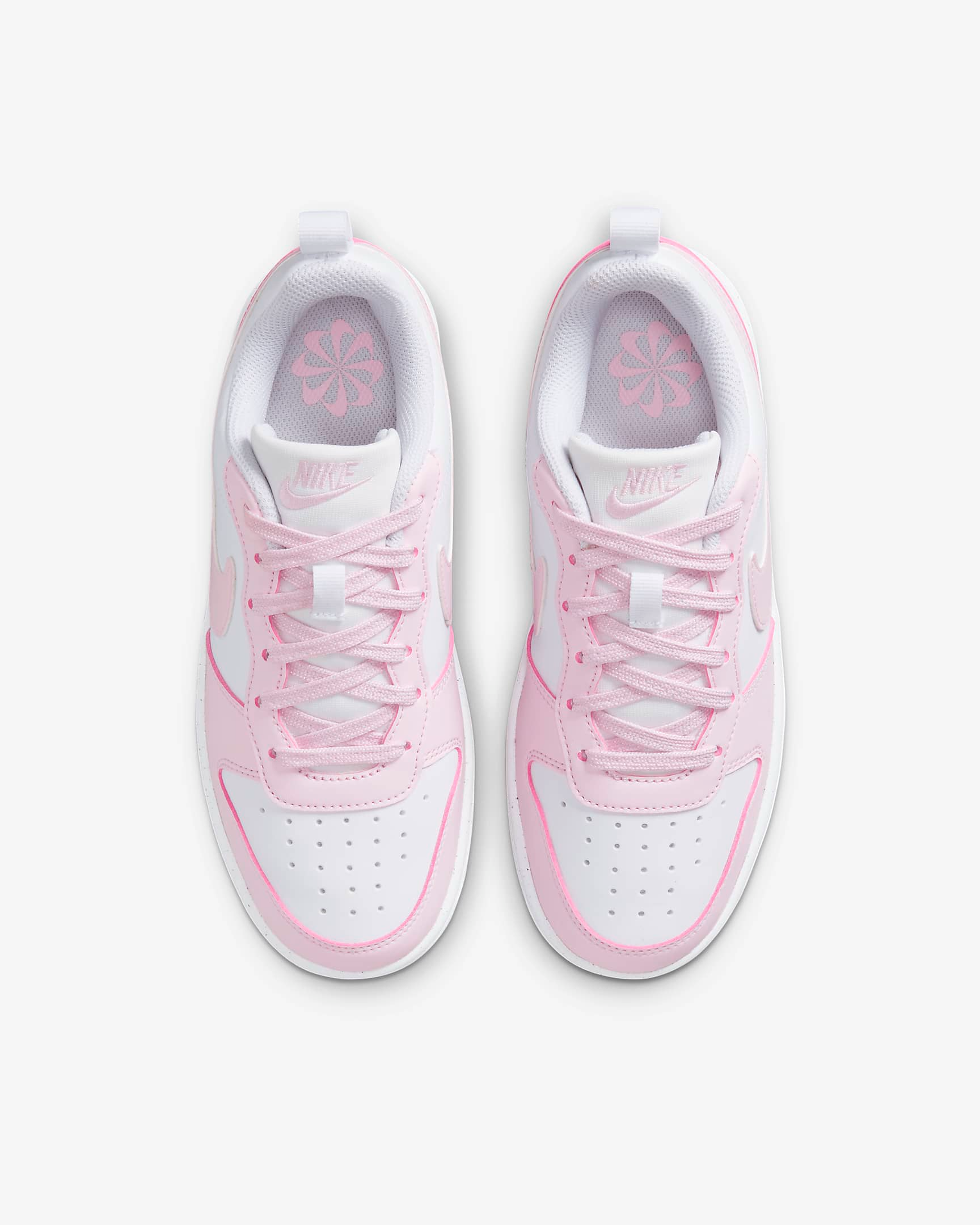 NIKE KIDS COURT BOROUGH LOW RECRAFT-DV5456-105