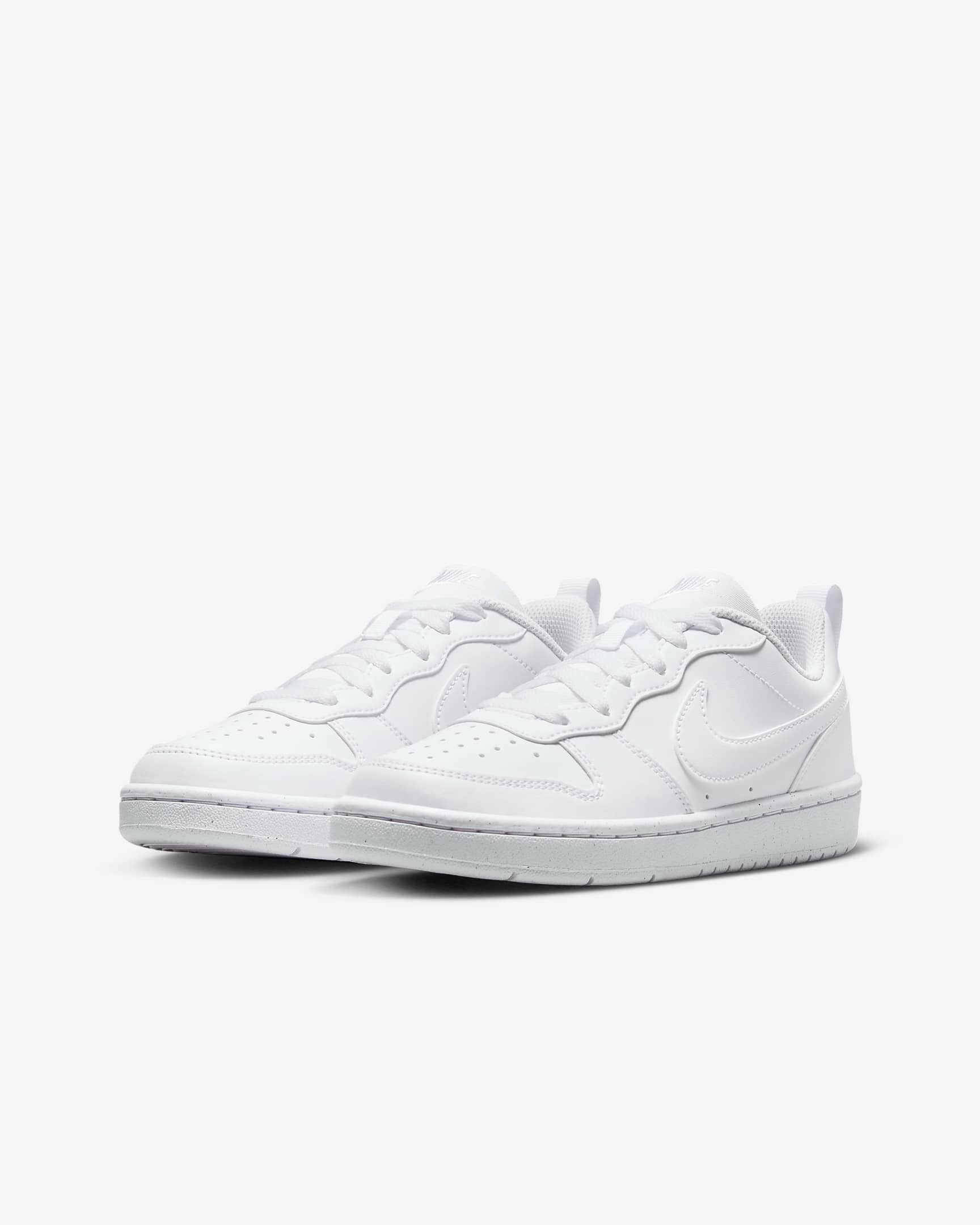 NIKE KIDS COURT BOROUGH LOW RECRAFT-DV5456-106