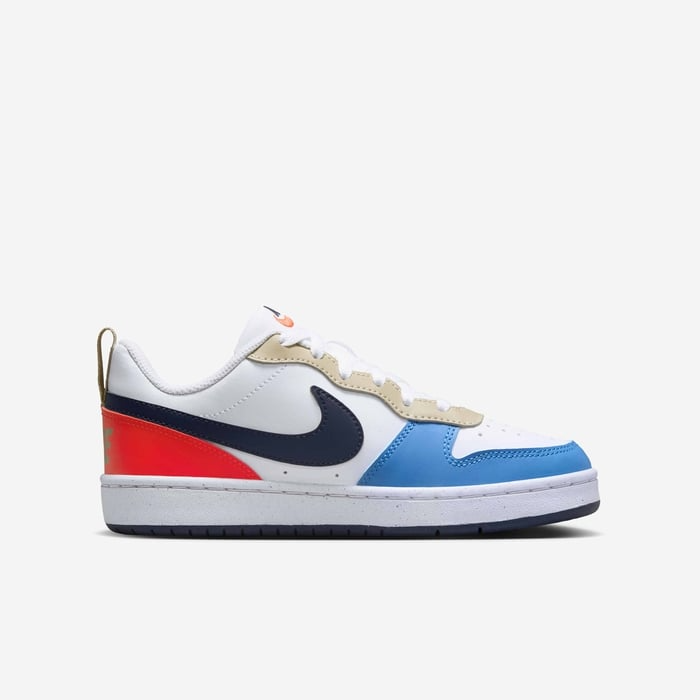 NIKE KIDS COURT BOROUGH LOW RECRAFT-DV5456-124
