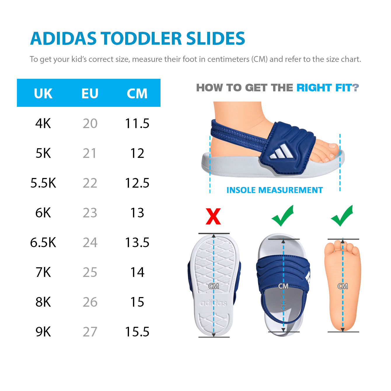 ADIDAS KIDS ADILETTE SANDAL 2 I - HQ0113