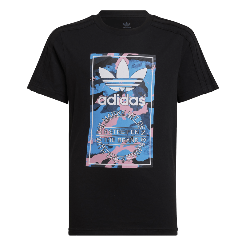 ADIDAS KIDS TEE BLACK-HK0280