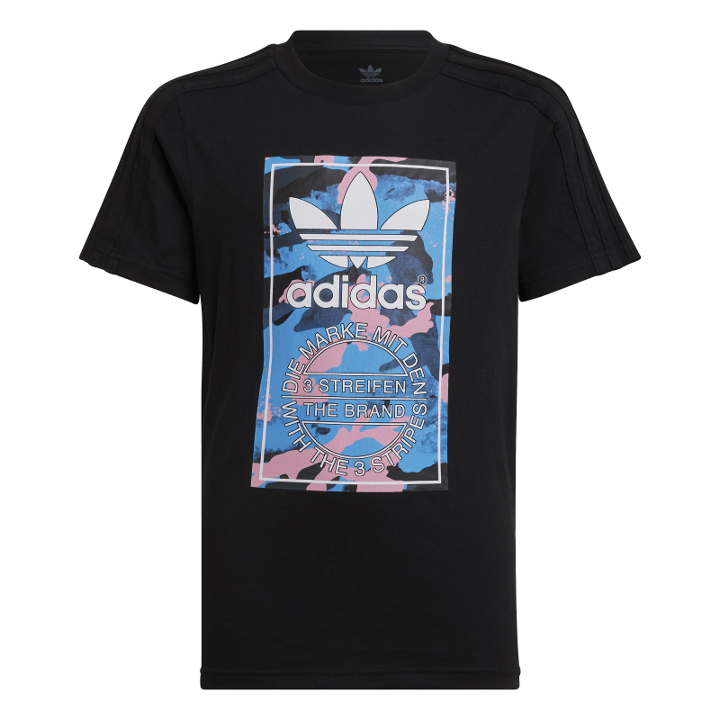 ADIDAS KIDS TEE BLACK-HK0280
