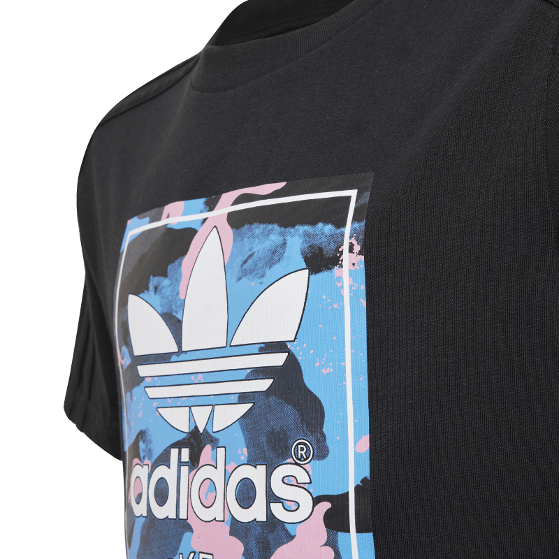 ADIDAS KIDS TEE BLACK-HK0280
