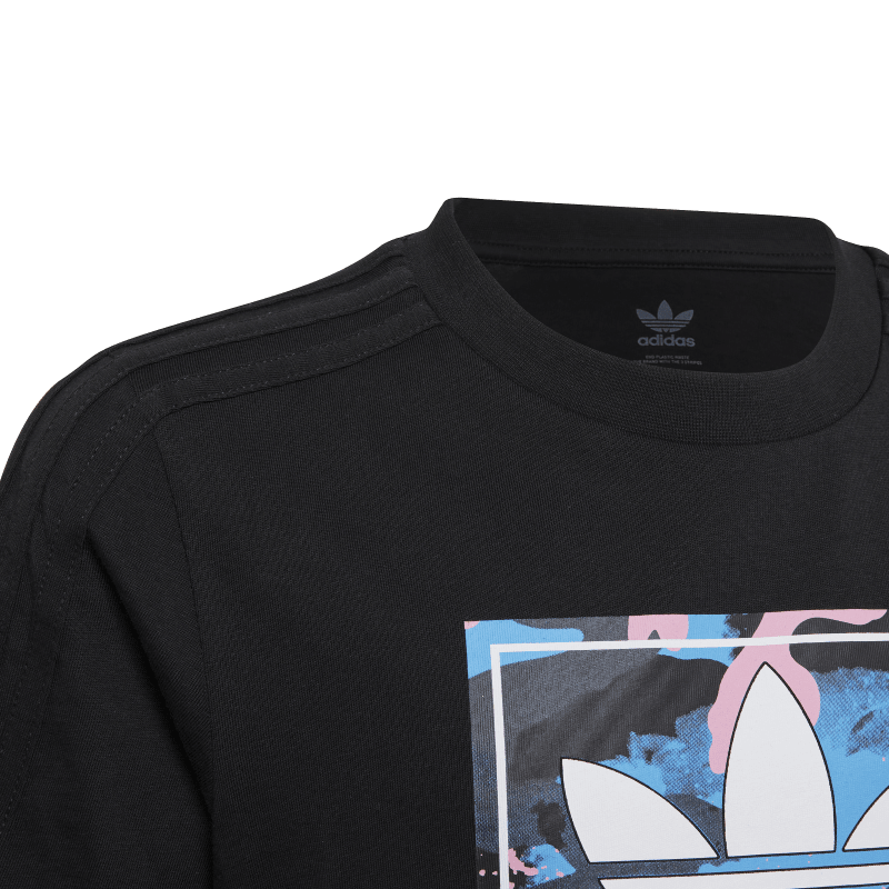 ADIDAS KIDS TEE BLACK-HK0280