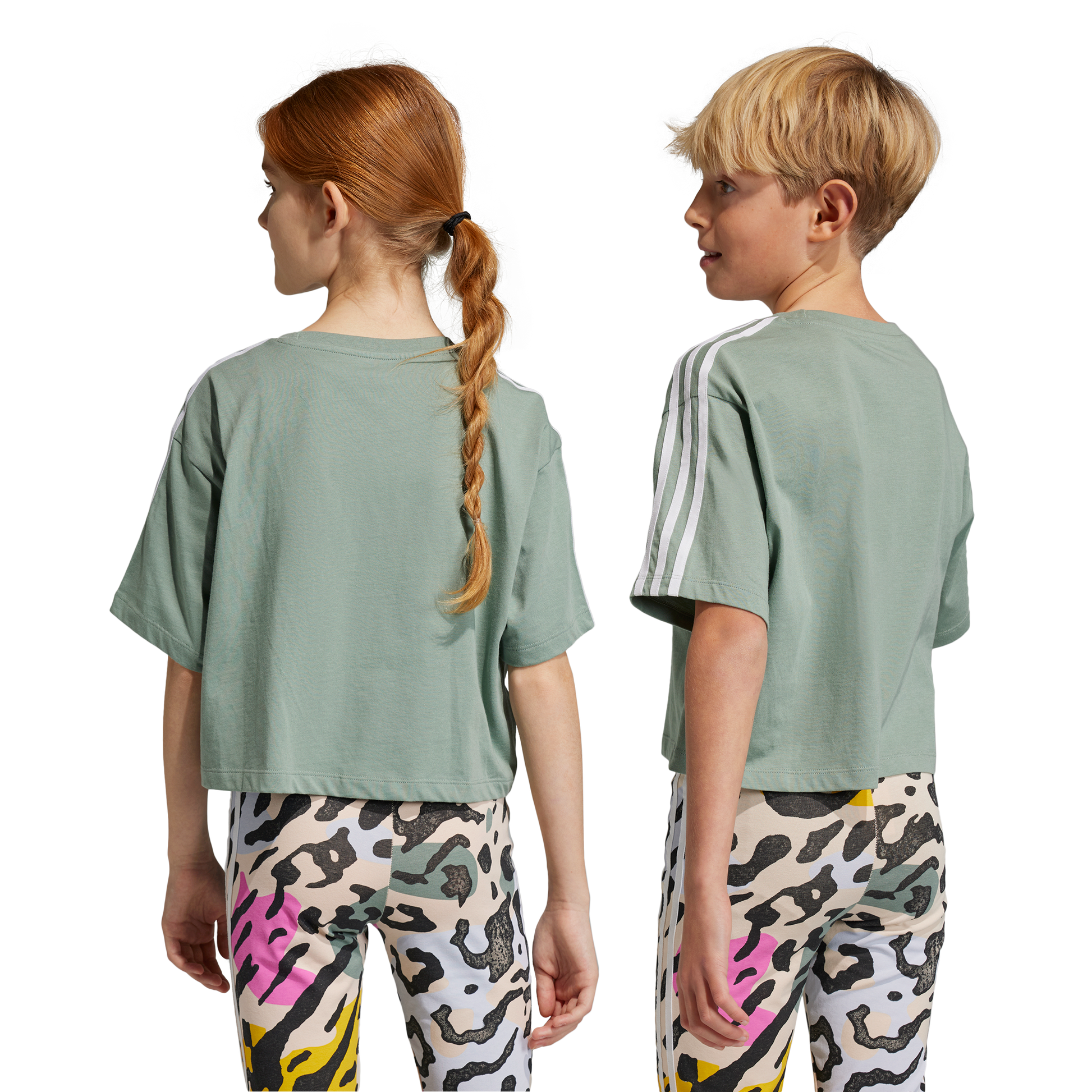 ADIDAS KIDS CROP TEE-IB8582