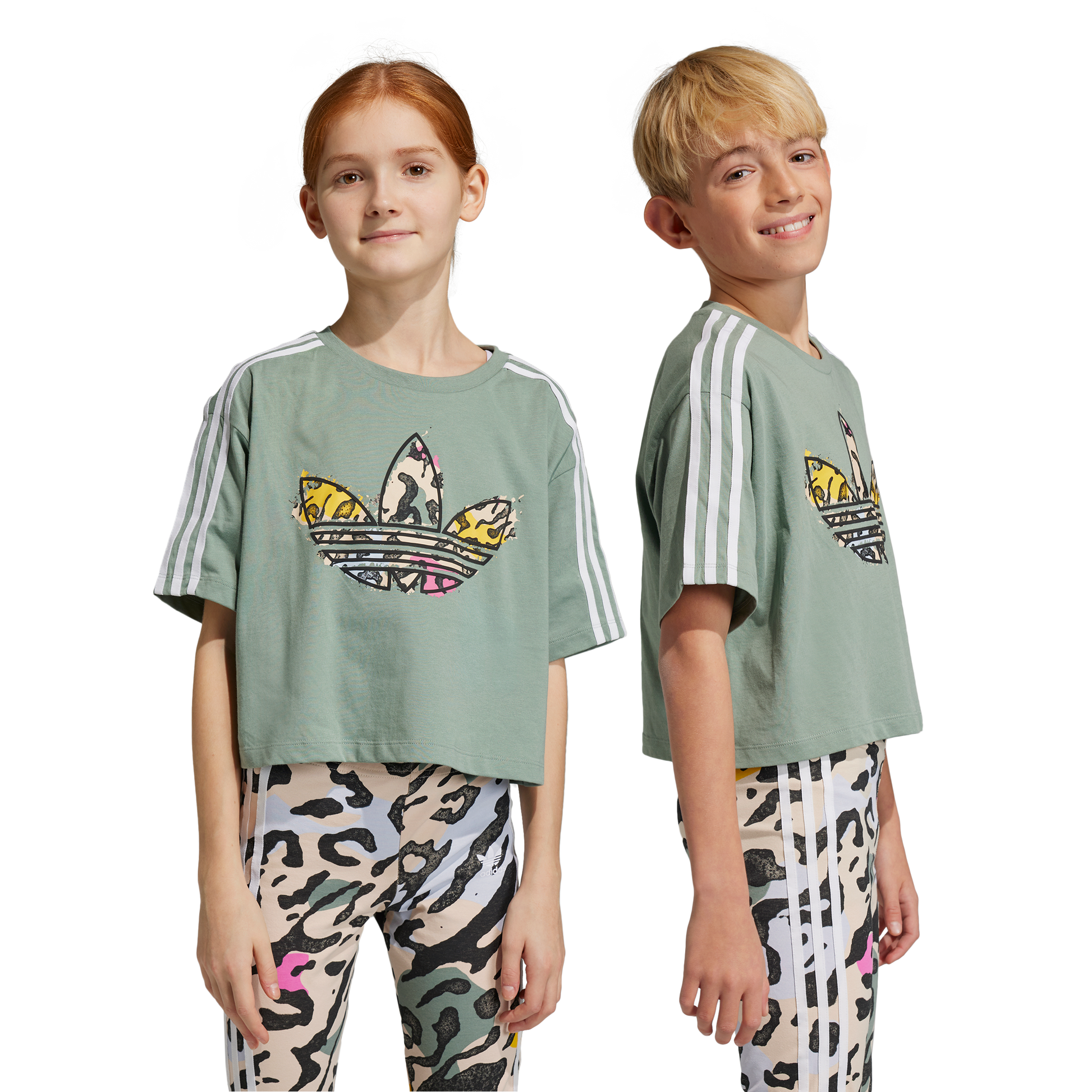 ADIDAS KIDS CROP TEE-IB8582