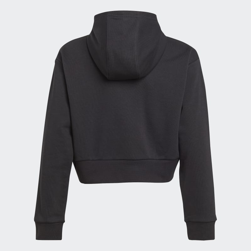 ADIDAS KIDS CROPPED HOODIE-IJ9719