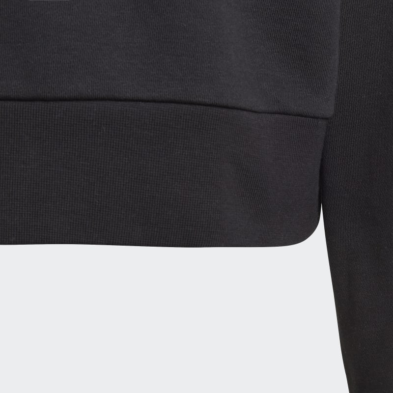 ADIDAS KIDS CROPPED HOODIE-IJ9719