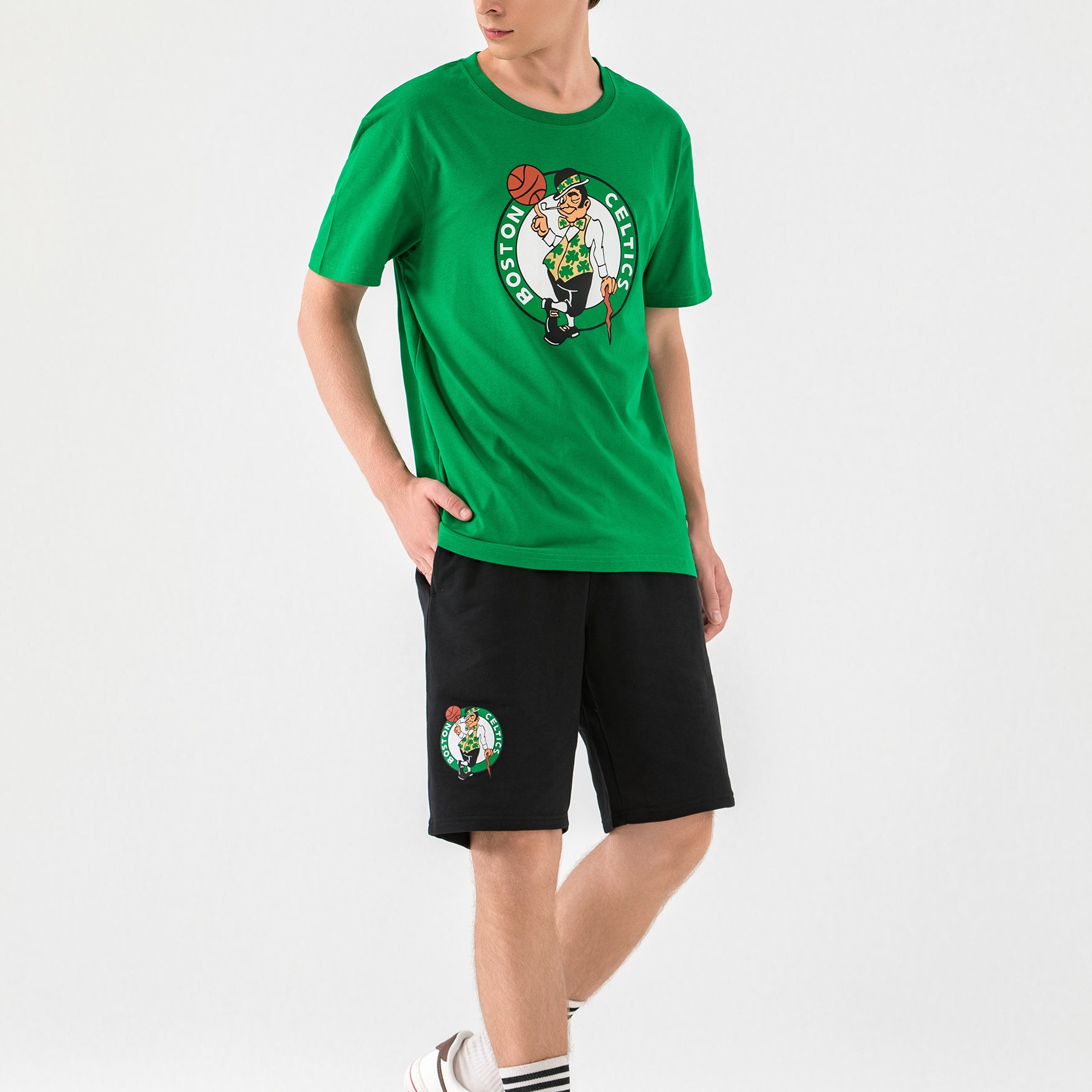 NBA KIDS BOSTON CELTICS LOGO TS