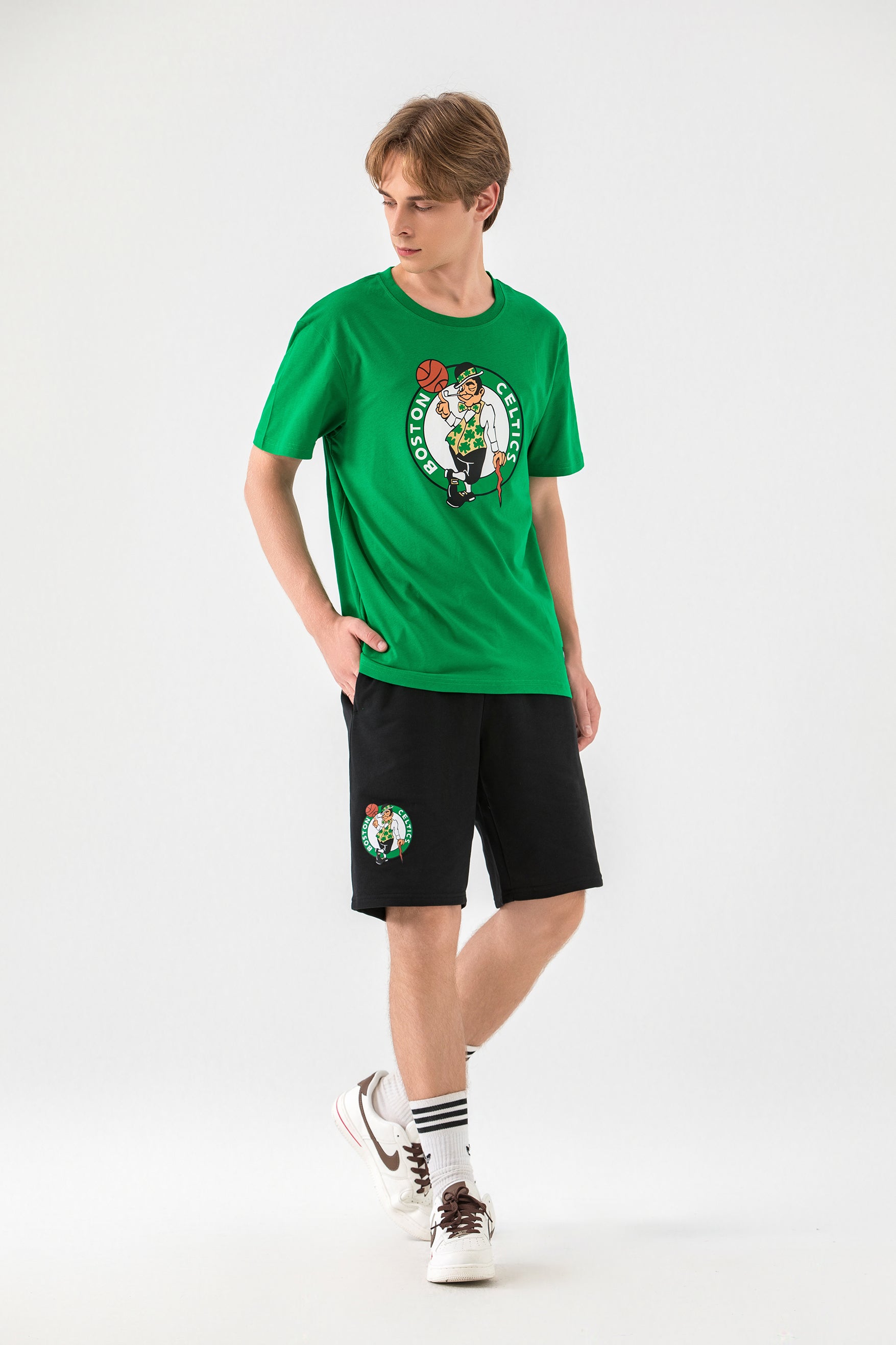 NBA KIDS BOSTON CELTICS LOGO TS
