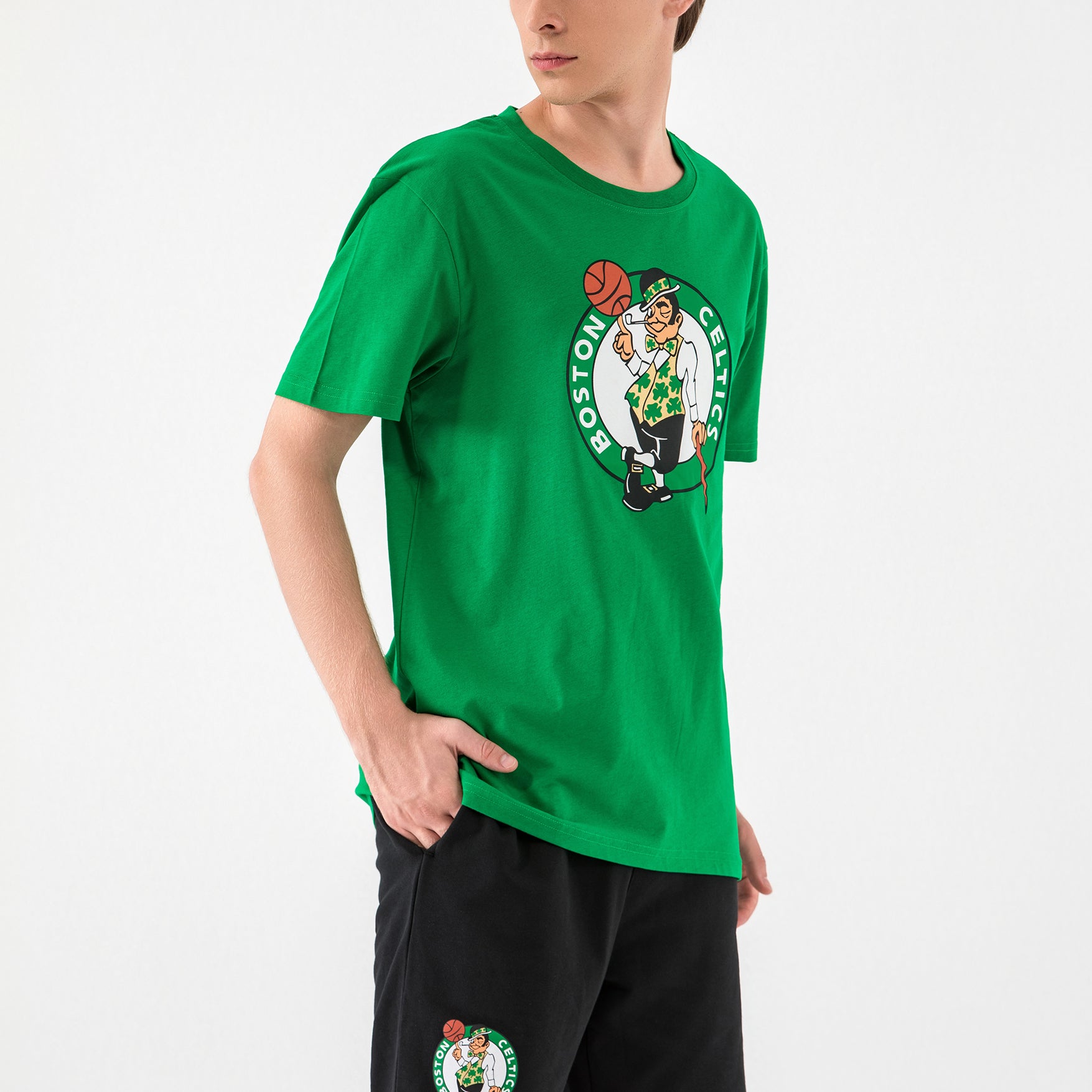 NBA KIDS BOSTON CELTICS LOGO TS