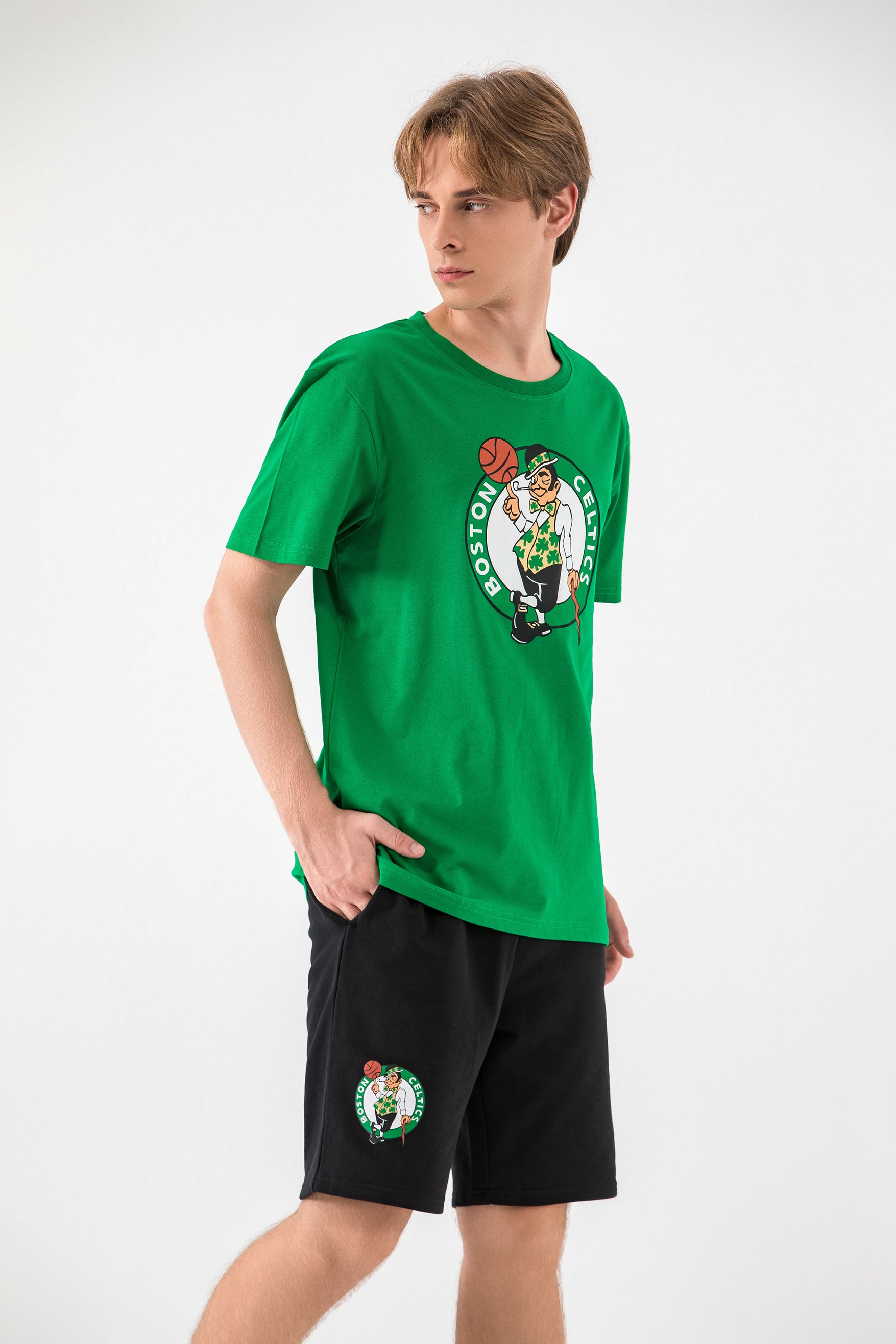 NBA KIDS BOSTON CELTICS LOGO TS