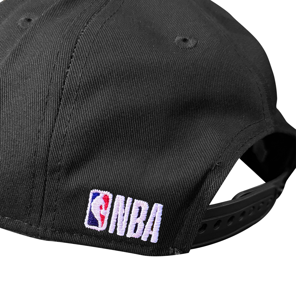 NBA KIDS BOUNCE PARTY 5 PANEL CURVED CAP - BLACK2, LOS ANGELES LAKERS