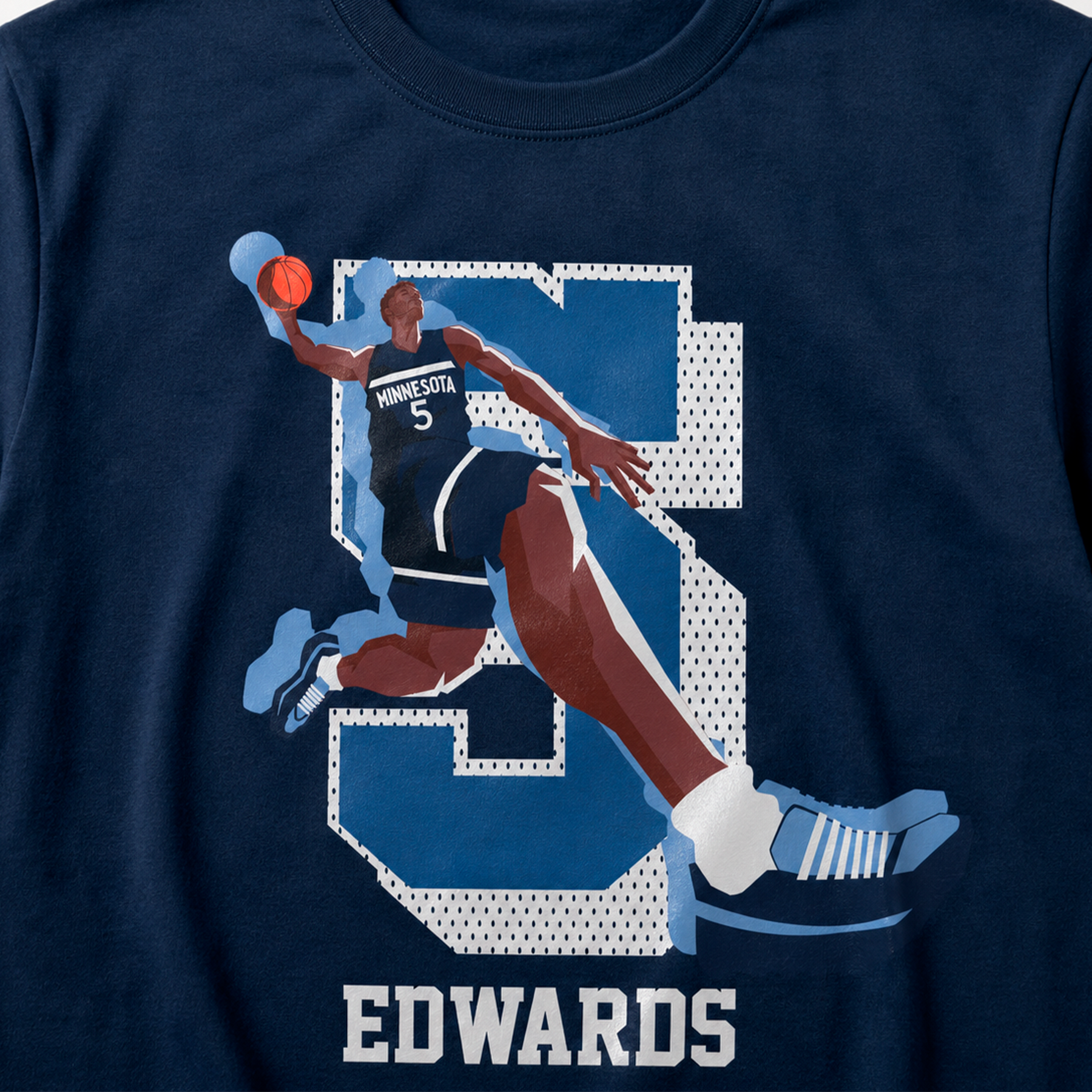 NBA Kids Minnesota Timberwolves Crew Shirt