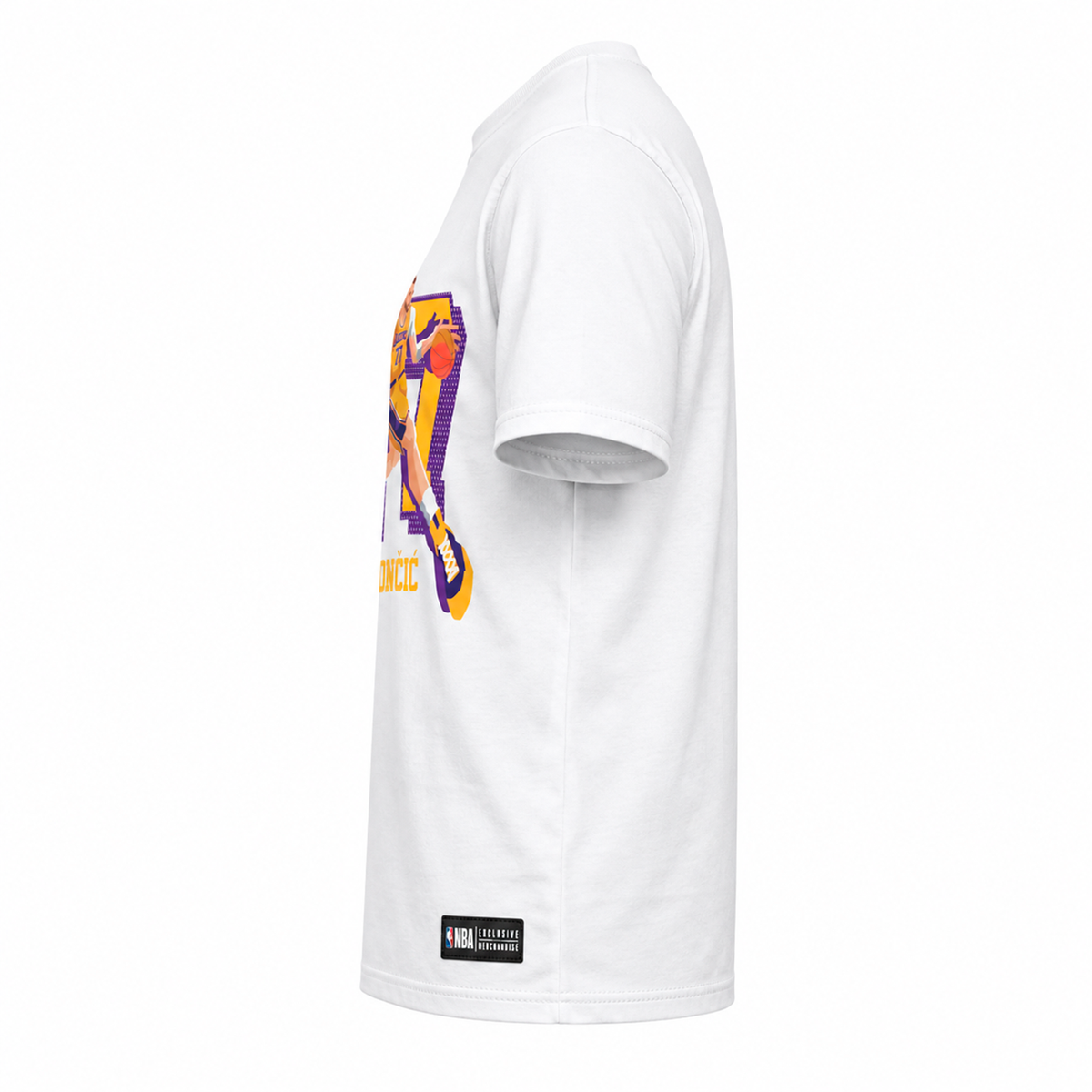 NBA Kids LA Lakers Doncic Tee White