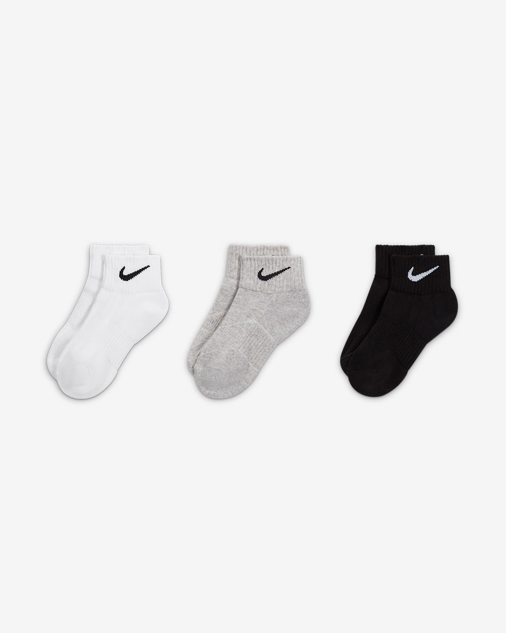 NIKE KIDS PERFORMANCE ANKLE SOCKS-SX4722-967