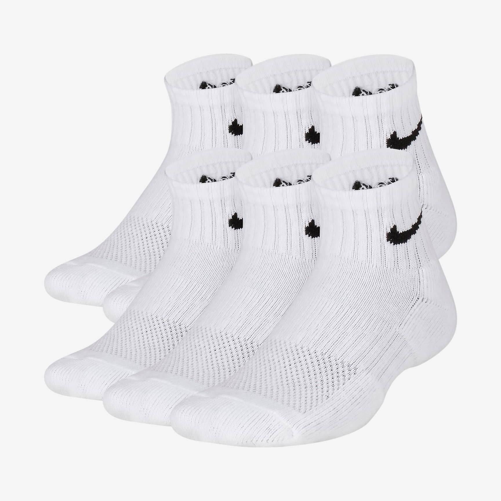 NIKE KIDS EVERYDAY 3PR ANKLE SOCKS-SX6912-100