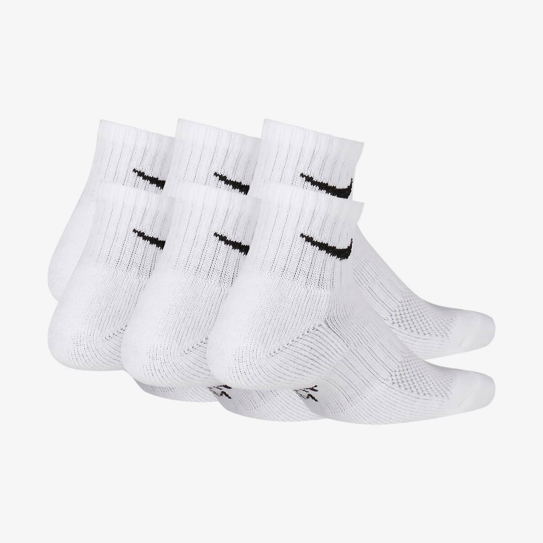 NIKE KIDS EVERYDAY 3PR ANKLE SOCKS-SX6912-100